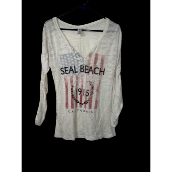 Tech Styles Sportswear Long Sleeve T-Shirt Seal Beach 1915 Size Large - Picture 2 of 4